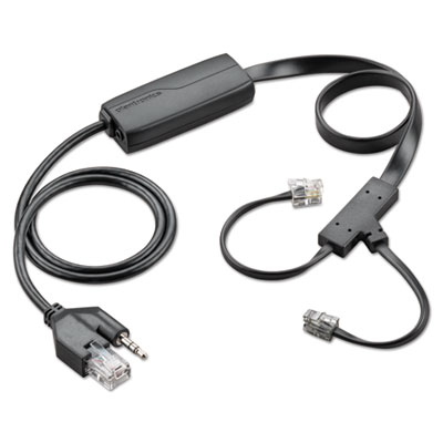 APC-43 Electronic Hookswitch Cable, Black PLNAPC43