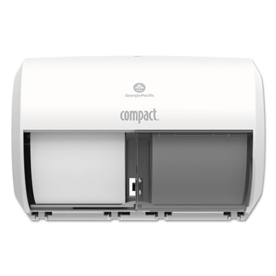 Georgia Pacific® Professional Compact® Coreless Side-by-Side Double Roll Tissue Dispenser