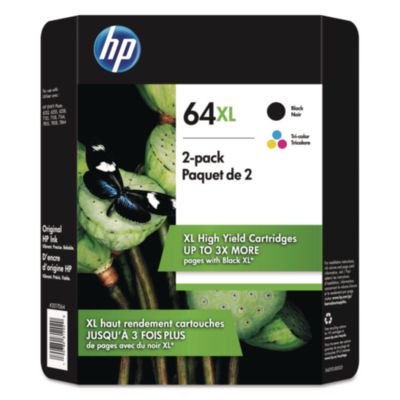 HP 64XL Tri-Color High Yield Original Ink Cartridge