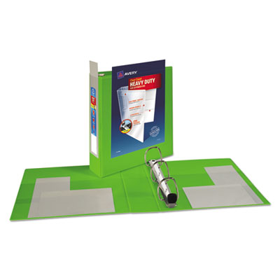 Heavy-Duty View Binder with DuraHinge and One Touch EZD Rings, 3 Rings, 2