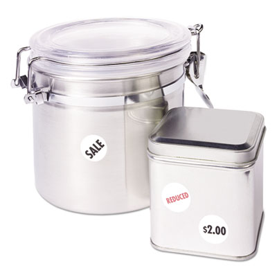 Avery Removable Multi-Use Labels, Inkjet/Laser Printers, 0.75" dia, White, 24/Sheet, 42 Sheets/Pack, (5408) (AVE05408) AVE05408