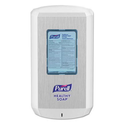 CS6 Soap Touch-Free Dispenser, 1,200 mL, 4.88 x 8.8 x 11.38, White GOJ653001