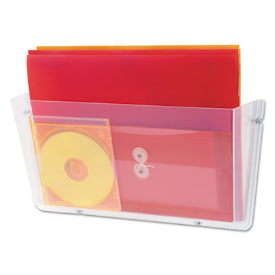 Unbreakable DocuPocket Wall File, Letter Size, 14.5