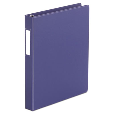 1 Inch D-Ring Binder Non-View, 8-1/2 x 11, Navy Blue UNV20768
