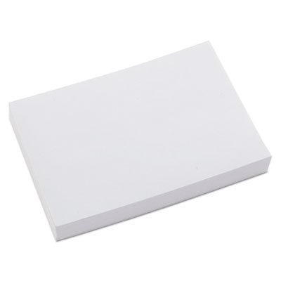 Universal UNV47255 5 x 8 White Ruled Index Cards - 500/Pack