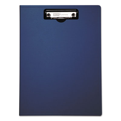 Mobile OPS Portfolio Clipboard with Low-Profile Clip, Portrait Orientation, 0.5" Clip Capacity, Holds 8.5 x 11 Sheets, Blue (BAU61633) BAU61633