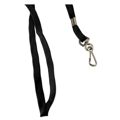 Flat Lanyard, Metal Hook Fastener, 36