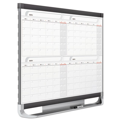 Prestige 2 Magnetic Total Erase Four-Month Calendar, 36