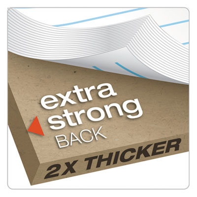 Docket Gold Steno Pads, Gregg Rule, Frosted White Cover, 100 White (Heavyweight 20 lb Bond) 6 x 9 Sheets