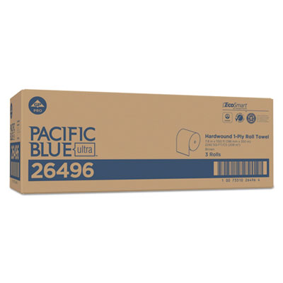 Pacific Blue Ultra Paper Towels, 1-Ply, 7.87