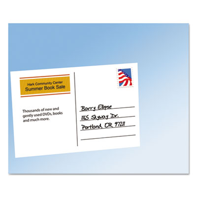 Printable Postcards, Laser, 80 lb, 4 x 6, Uncoated White, 100 Cards, 2 ...