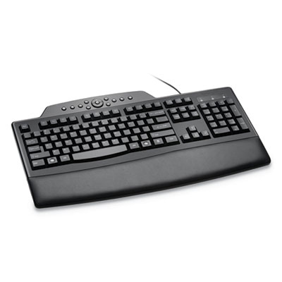 Kensington® Pro Fit® Comfort Wired Keyboard with Internet Keys