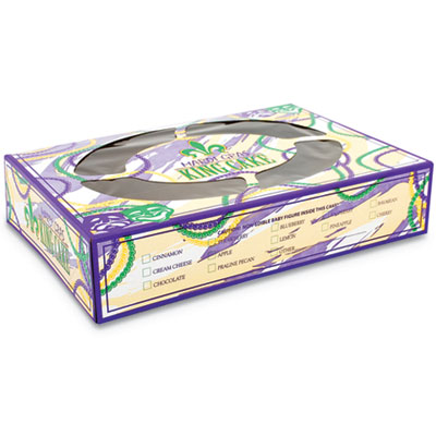 SCT® Mardi Gras King Cake Window Boxes