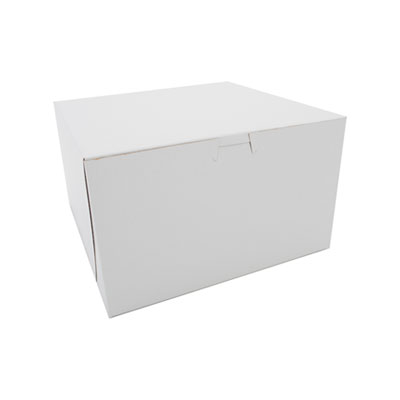 SCT® White One-Piece Non-Window Bakery Boxes