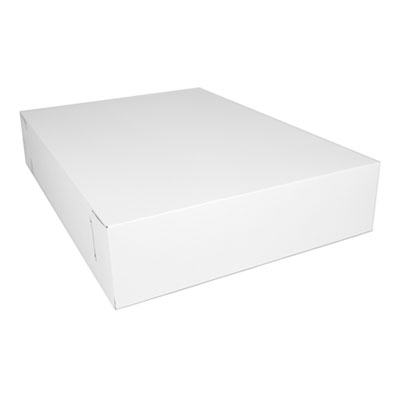 SCT® White One-Piece Non-Window Bakery Boxes