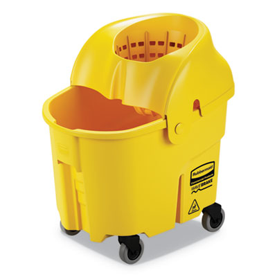 Rubbermaid® Commercial WaveBrake® Institution Bucket and Wringer Combos
