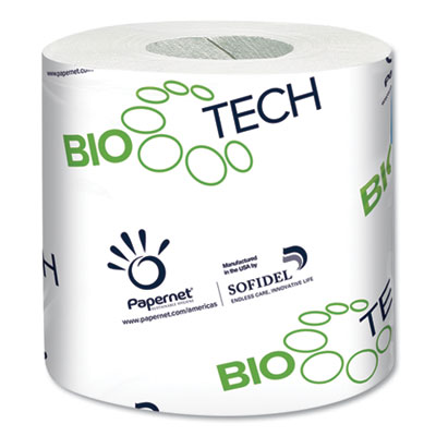 BioTech Toilet Tissue, Septic Safe, 2-Ply, White, 500 Sheets/Roll, 96 Rolls/Carton SOD415596