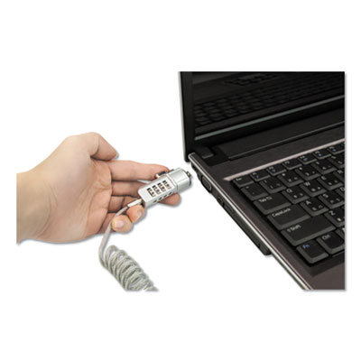 Innovera® Compact Combination Laptop Lock