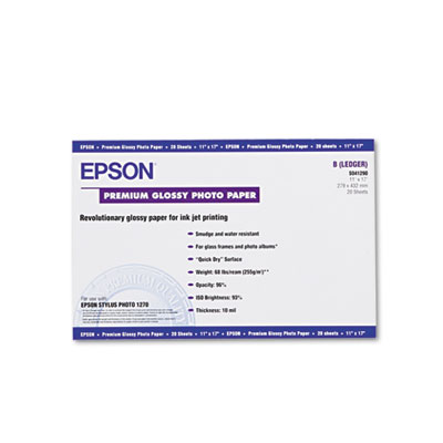 Epson® Premium Photo Paper