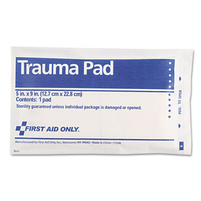 First Aid Only™ SmartCompliance Trauma Pad