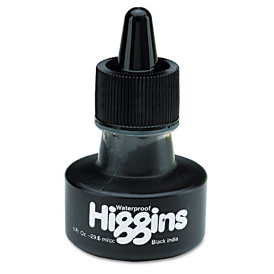 Higgins® Waterproof Pigmented Drawing Inks