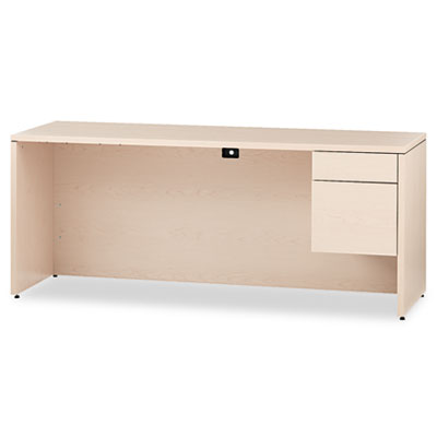10500 Series 3/4-Height Right Pedestal Credenza, 72w x 24d x 29.5h, Natural Maple HON10545RDD