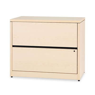10500 Series Lateral File, 2 Legal/Letter-Size File Drawers, Natural Maple, 36" x 20" x 29.5" HON10563DD