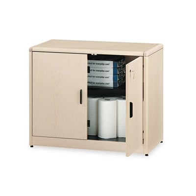 10700 Series Locking Storage Cabinet, 36w x 20d x 29 1/2h, Natural Maple HON107291DD
