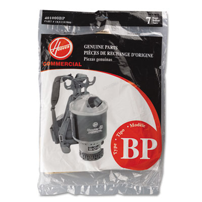 Hoover® Commercial Back Pack Disposable Vacuum Cleaner Liner