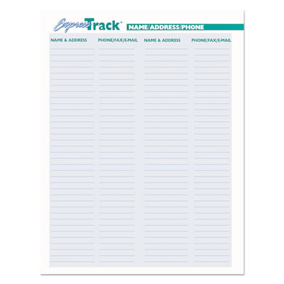 Express Track Recycled Weekly Appointment Book/Monthly Planner, 8 x 5, Black Cover, 13-Month: Jan 2025 to Jan 2026