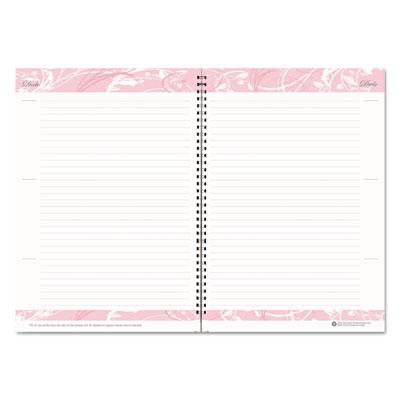 Breast Cancer Awareness Recycled Ruled Monthly Planner/Journal, 10 x 7, Pink Cover, 12-Month (Jan to Dec): 2025