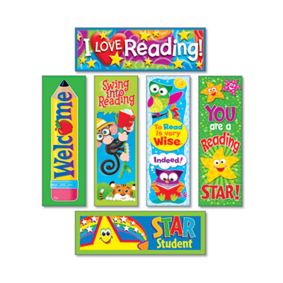 Bookmark Combo Packs, Reading Fun Variety Pack #2, 2 x 6, 216/Pack TEPT12907