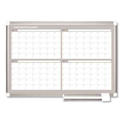 MasterVision® Magnetic Dry Erase Calendar Board