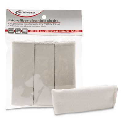 Innovera® Microfiber Cleaning Cloths