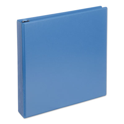 Deluxe 1-1/2 Inch Round Ring View Binder, Light Blue UNV20723
