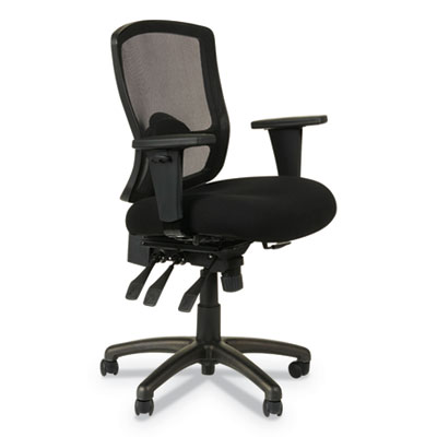 Alera® Etros Series Mesh Mid-Back Petite Multifunction Chair