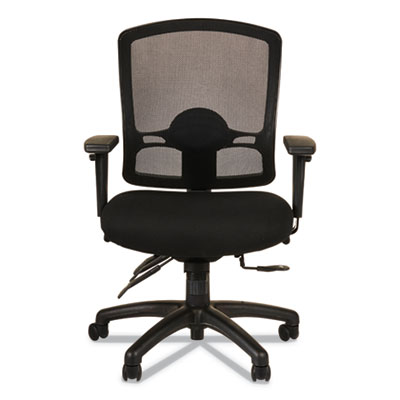 AleraAleraEtros Series Mid-Back Multifunction With Seat Slide Chair, Supports Up To 275 Lb, 17.83" To 21.45" Seat Height, Black (ALEET4217) ALEET4217