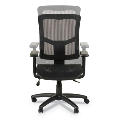 Alera Elusion II Series Suspension Mesh Mid-Back Synchro Seat Slide Chair, Supports 275 lb, 16.34