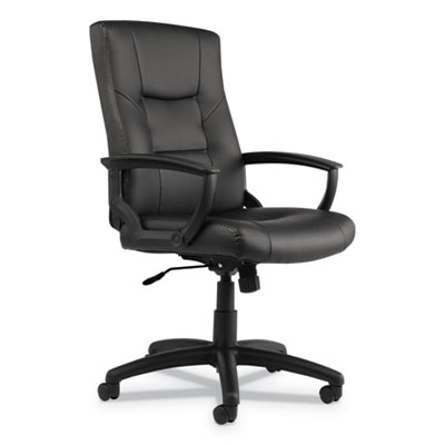 Alera® YR Series Executive High-Back Swivel/Tilt Bonded Leather Chair