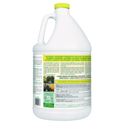 Industrial Cleaner And Degreaser, Concentrated, Lemon, 1 Gal Bottle, 6 ...