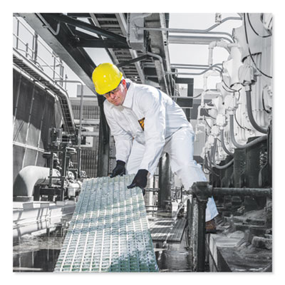 COVERALL,KLNGRD,XL,WH ZIP