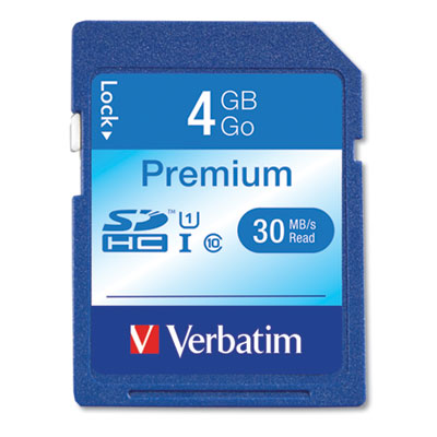 Verbatim® Premium SDHC Cards