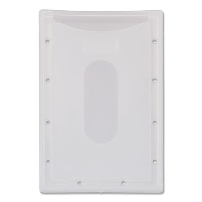 Clear ID Card Holder, Horizontal, Clear 2.31