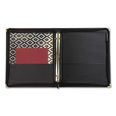 Classic Collection Zipper Ring Binder, 3 Rings, 1.5