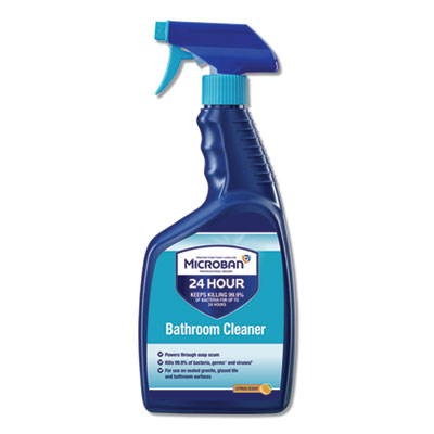 24-Hour Disinfectant Bathroom Cleaner, Citrus, 32 oz Spray Bottle PGC30120EA