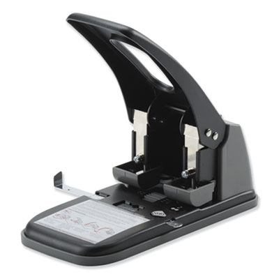 100-Sheet High Capacity Two-Hole Punch, Fixed Centers, 9/32