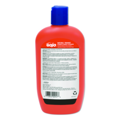 NATURAL ORANGE Pumice Hand Cleaner, Citrus Scent, 14 oz, 12/Carton