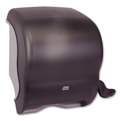 Compact Hand Towel Roll Dispenser, 12.49 x 8.6 x 12.82, Smoke