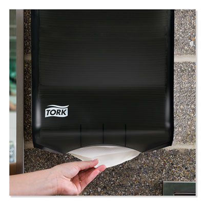 Folded Towel Dispenser, 11.75 x 6.25 x 18, Smoke