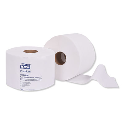 Picture of Toilet Tissue, 3.8"x5.6",  2-Ply, Tork Premium W/OptiCore